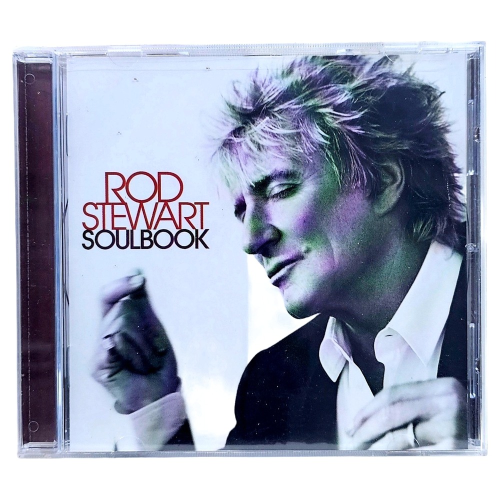 Rod Stewart Soulbook CD‎ 2009 Motown Soul Covers Blige Wonder RCA J Records EUC